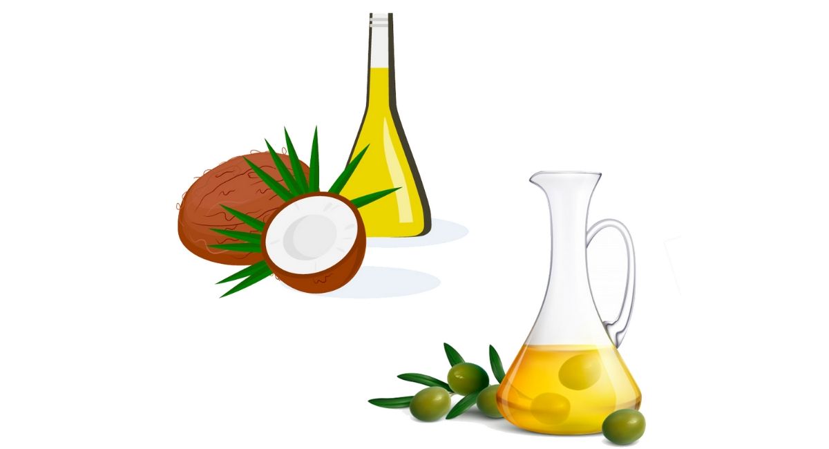 Aceite de oliva o de coco: ¿Cuál es un alimento básico de cocina?