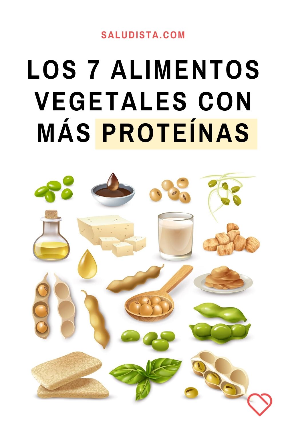 Los 7 alimentos vegetales con más proteínas