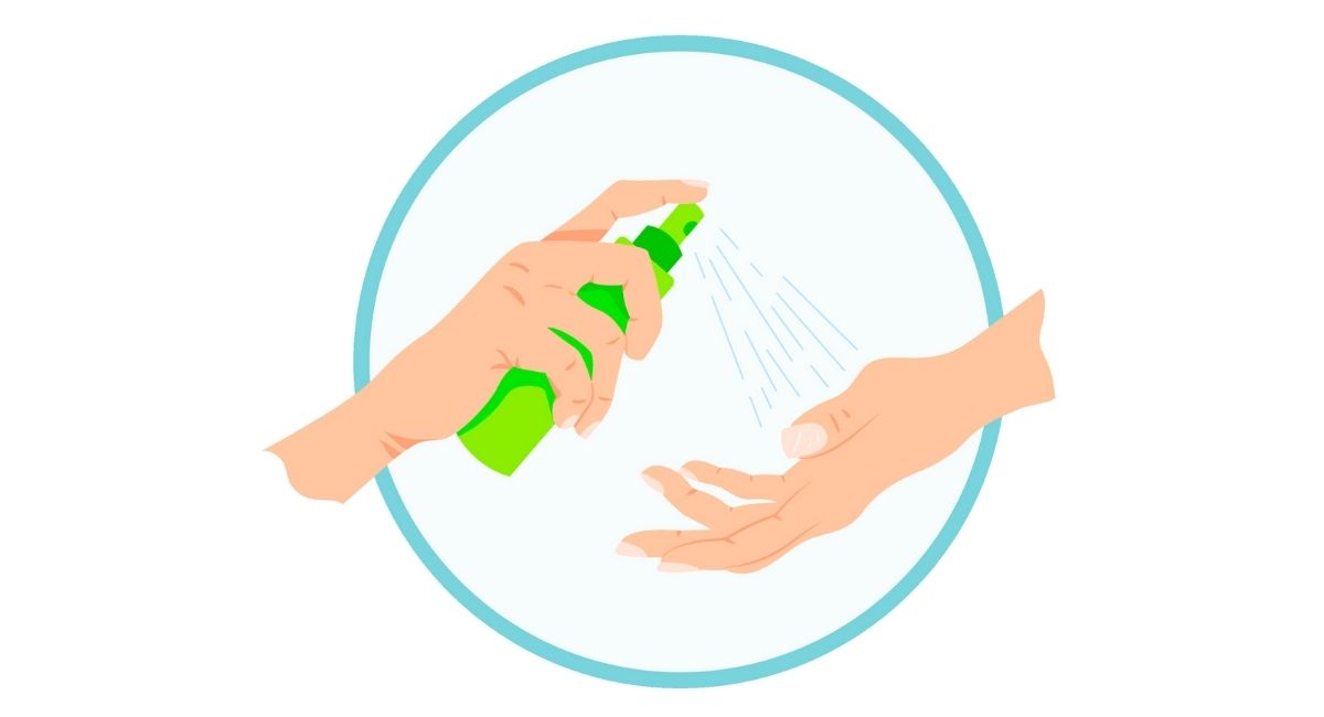 Esta es la mejor forma de aplicar el gel desinfectante de manos