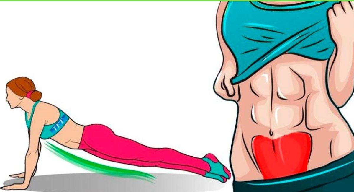 6 ejercicios fáciles para activar los abdominales inferiores